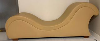 Sofá Diván Tantra Beige Cuero