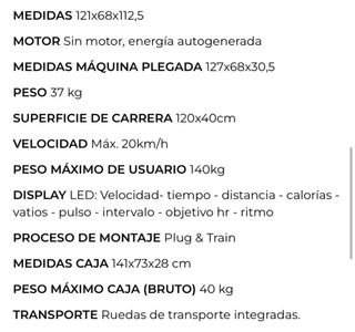 Cinta de correr curva Inxide XTZ