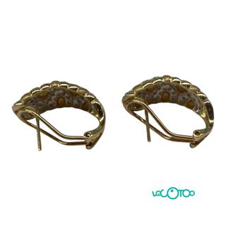 Pendientes Oro 14k Diamantes