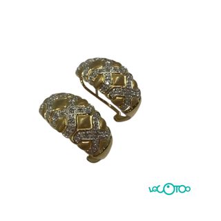 Pendientes Oro 14k Diamantes