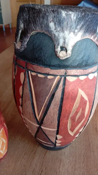 Timbal Africano Decorado medidas 3alto 30