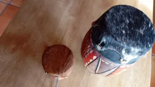 Timbal Africano Decorado medidas 3alto 30