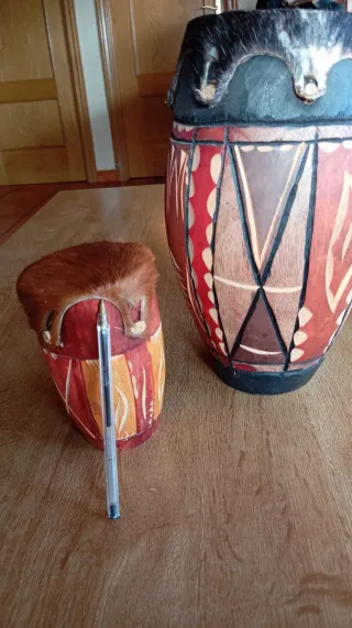 Timbal Africano Decorado medidas 3alto 30