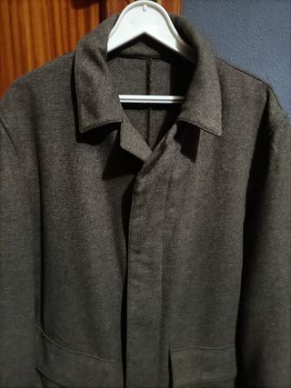 Abrigo YSL Hombre Gris Talla XL