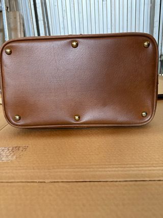 Maleta Vintage Marrón Años 70