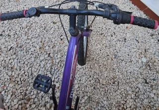 Bicicleta infantil morada Marca: Megamo