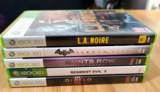 Lote 5 Juegos Xbox 360 Completos y comprobados