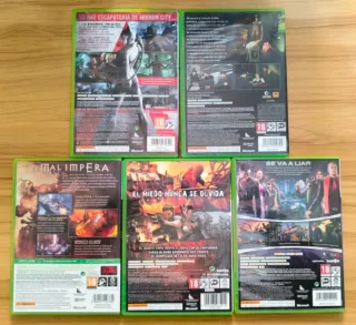 Lote 5 Juegos Xbox 360 Completos y comprobados