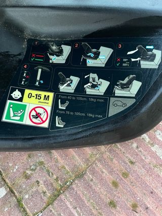 Silla Jane Gravity Isofix Giratoria