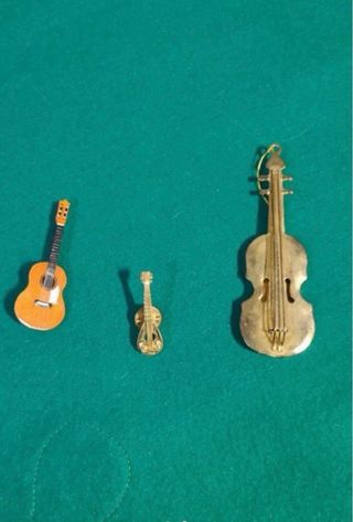 Set di strumenti musicali in miniatura