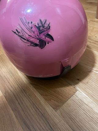 Casco de esquí infantil rosa