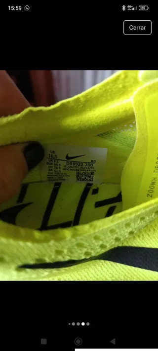 Zapatillas Nike ZoomX Dragonfly Clavos