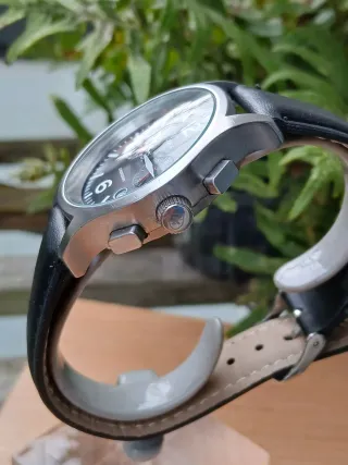 Reloj Kronos Crono Cuarzo Negro