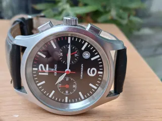 Reloj Kronos Crono Cuarzo Negro