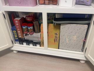 Estantería Provenzal   4 Estantes y 2 Puertas