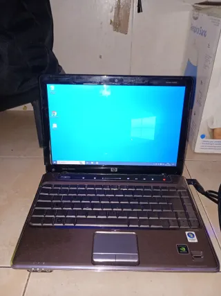 Portátil HP Plata y Negro