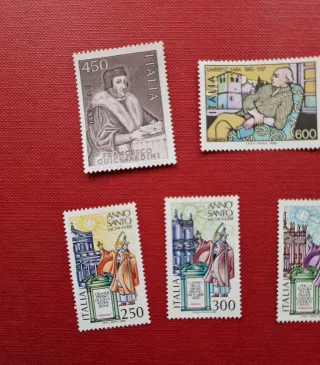 Serie francobolli Repubblica italiana