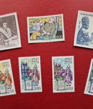 Serie francobolli Repubblica italiana