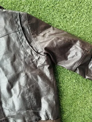 Cazadora XL Cuero Scotch & Soda Marrón