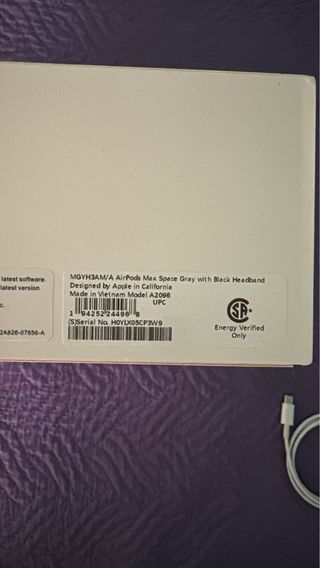 AirPods Max Negro Espacial