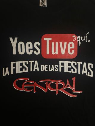 Lote 2 Camisetas Central Rock