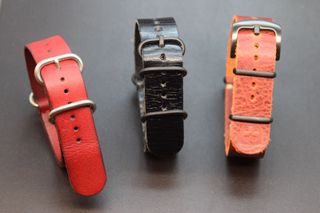 Lotto di 3 cinturini NATO da 20 mm nuovi per orologi Seiko