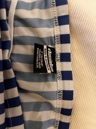 Bañador AussieBum Rayas Azul Blanco