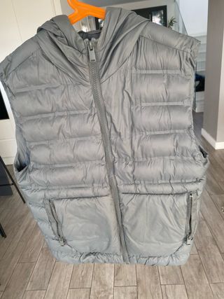 Chaleco Zara Niño Gris Talla 11/12 Años