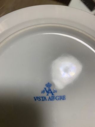 4 Platos de pan Vista Alegre, 7 cada 1