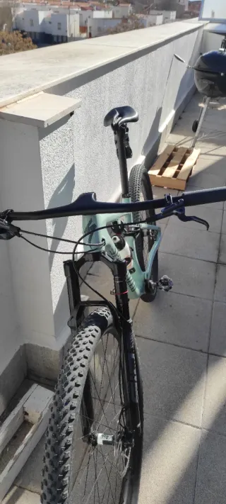 Bicicleta Doble Suspensión Carbono acepto cambio