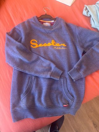 Jersey Scooter Addiction Talla M Azul