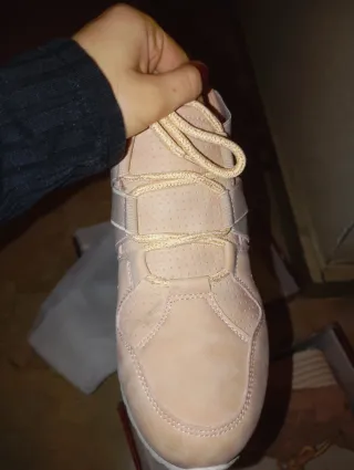 Zapatos Xti Beige y Rosa