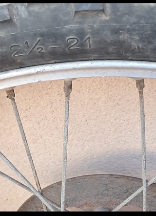 Llanta Moto Aluminio 21 Disco.