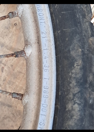 Llanta Moto Aluminio 21 Disco.