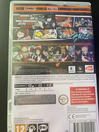 My Hero One's Justice Switch Juego Español