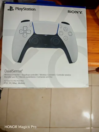 Mando DualSense PS5 Sony Blanco y negro