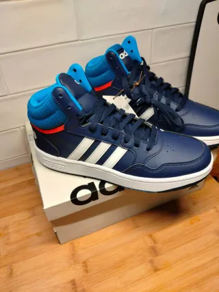 Adidas Hoops Mid 3.0 Scarpe Blu