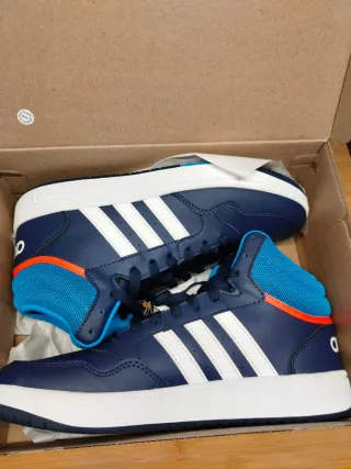 Adidas Hoops Mid 3.0 Scarpe Blu