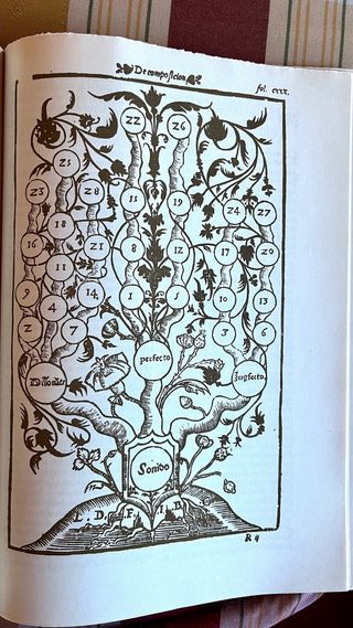 Declaración de Instrumentos musicales. Facsímil