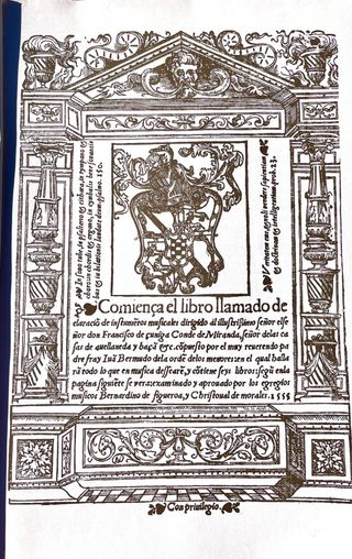 Declaración de Instrumentos musicales. Facsímil