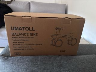 Bicicleta de equilibrio para bebés UMATOLL