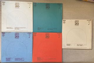 Lote 10 LPs Jeunesses Musicales 20 Canada Red Seal