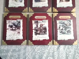 Lote de libros aventuras de Emilio Salgari