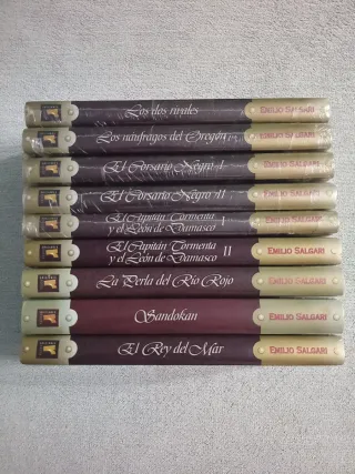 Lote de libros aventuras de Emilio Salgari