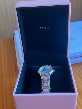 Reloj Tous Niña Comunión Rosa y Plata