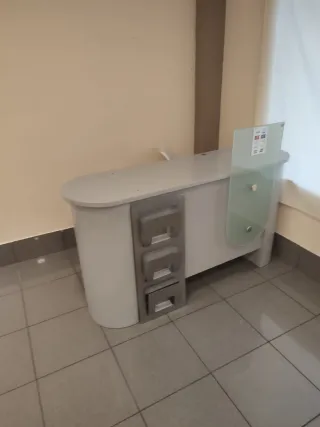 Mostrador de recepción para negocio Med 154x84x48