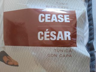 Disfraz de César romano Talla L. Nuevo