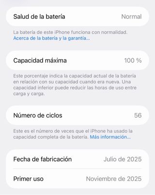 iPhone 17 Air 256GB CON MENOS DE 2 MESES DE USO!!