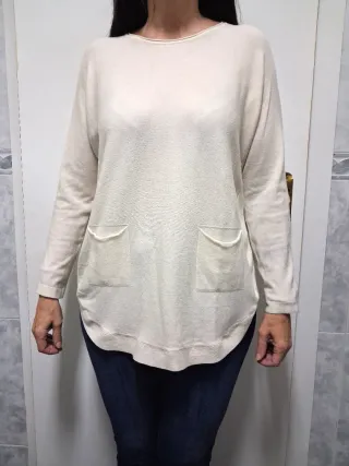 Jersey Tiramisu Talla Única Botones