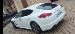 Porsche Panamera para tu boda con conductor